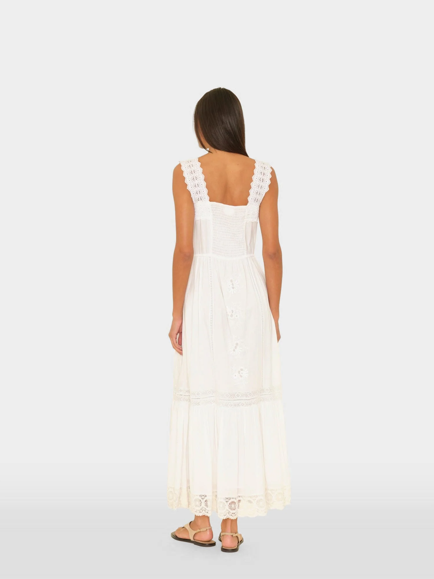 White Anita Dress - Image 3