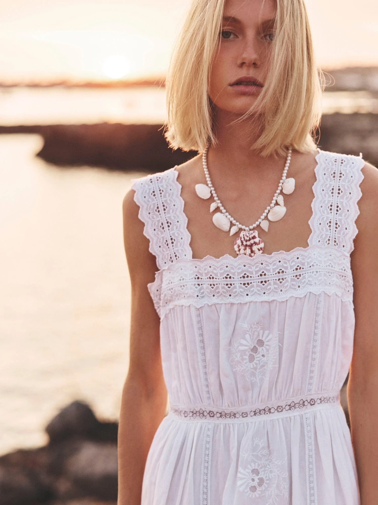 White Anita Dress - Image 4
