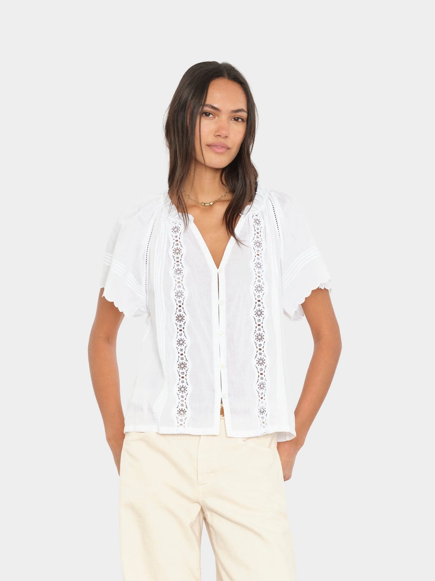 White Bianca Shirt