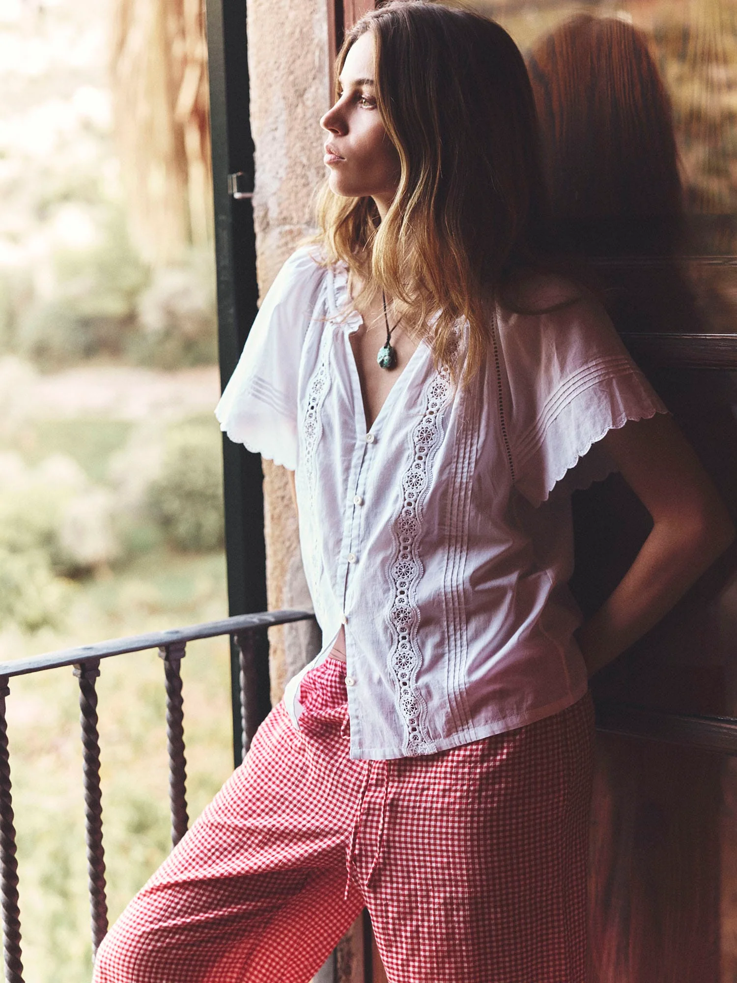 White Bianca Shirt - Image 2
