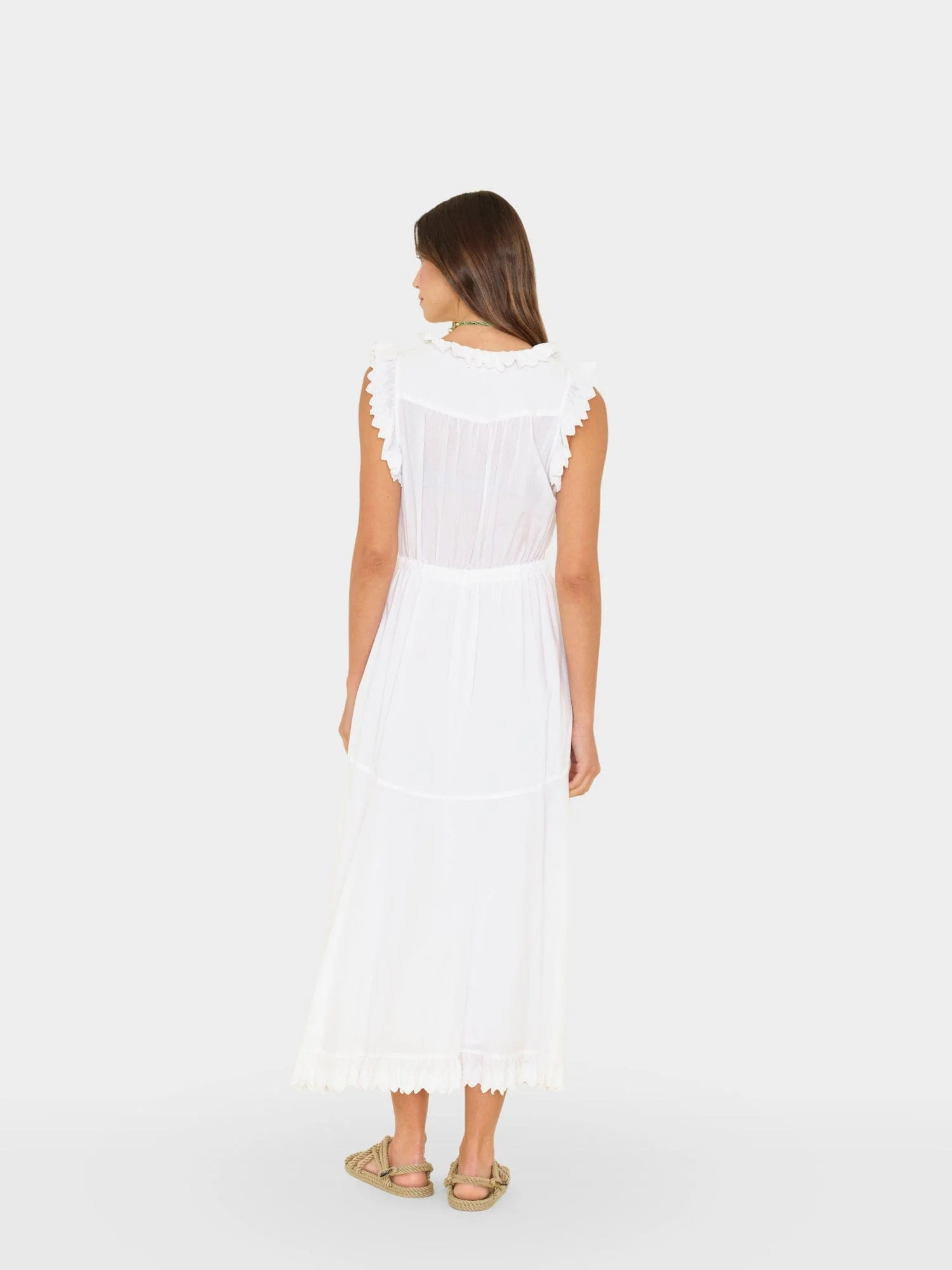 White Britta Dress - Image 3
