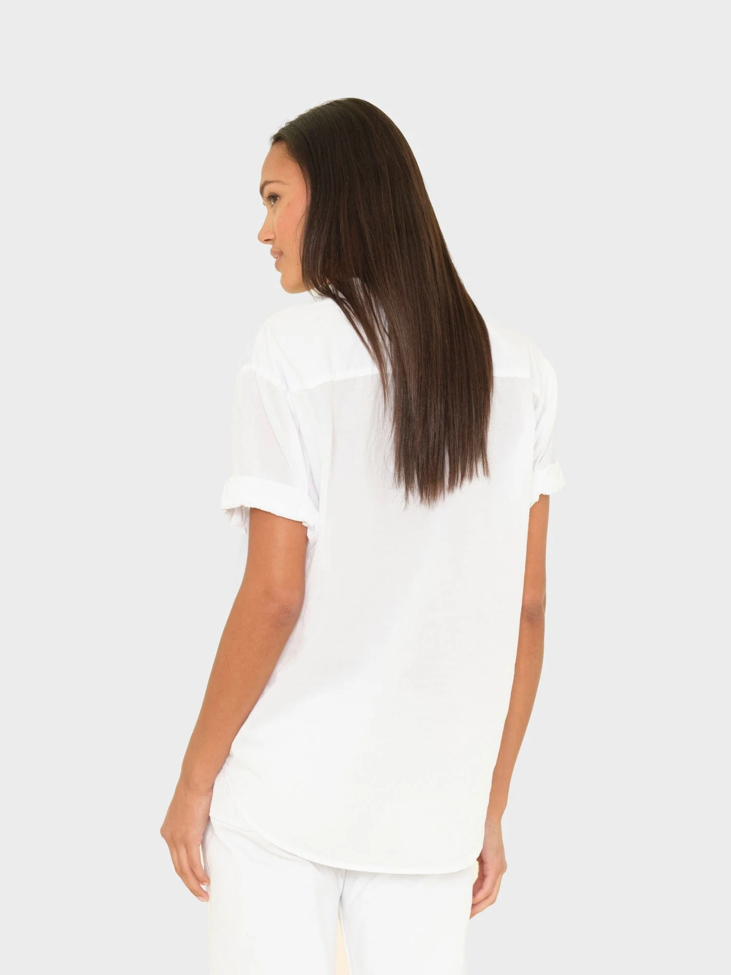 White Channing Shirt - Image 3