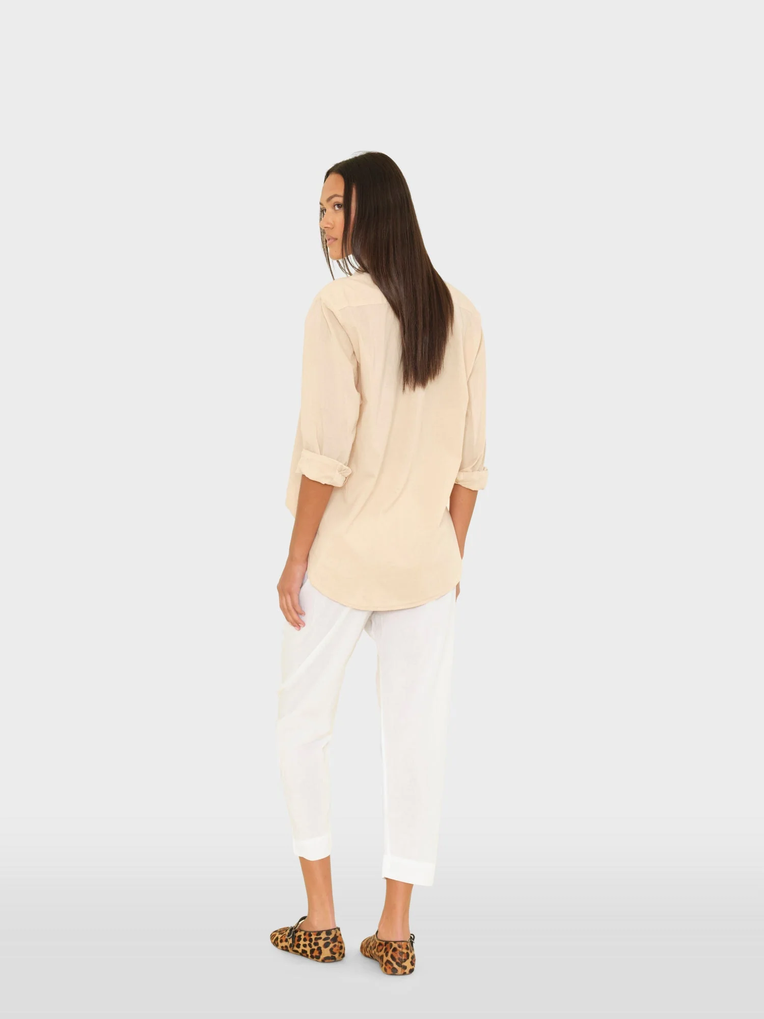 White Draper Pant - Image 3