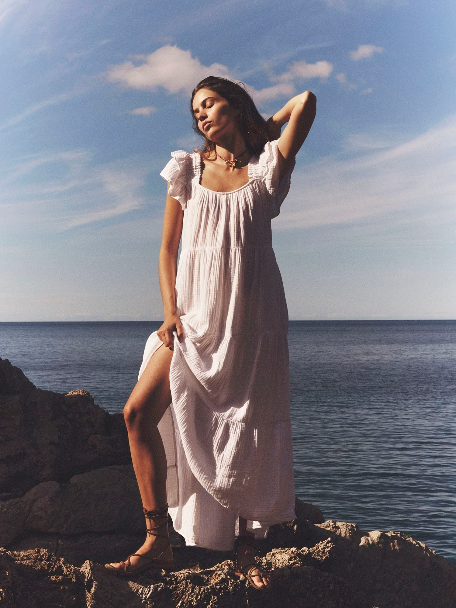 White Jaynie Dress - Image 4