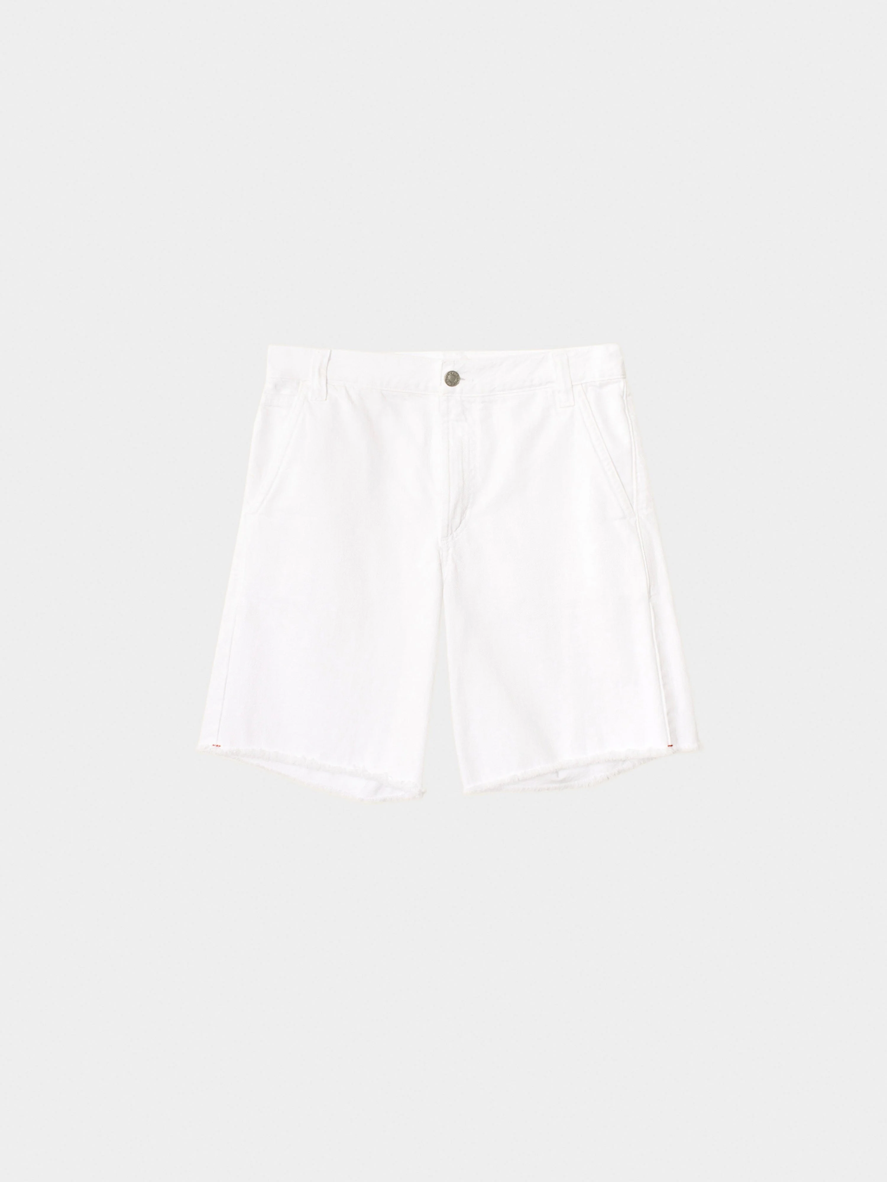 White Knox Denim Short - Image 5