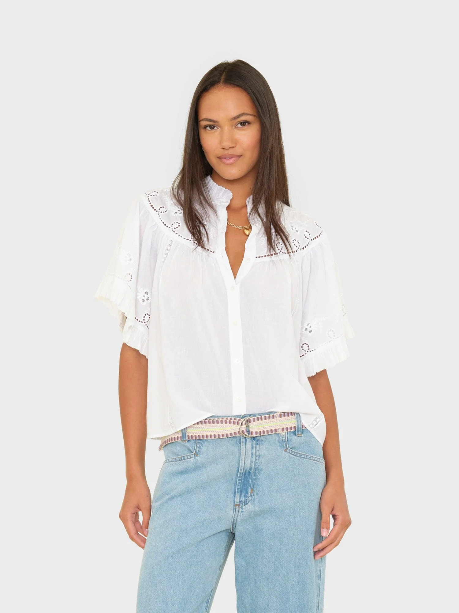 White Mae Shirt