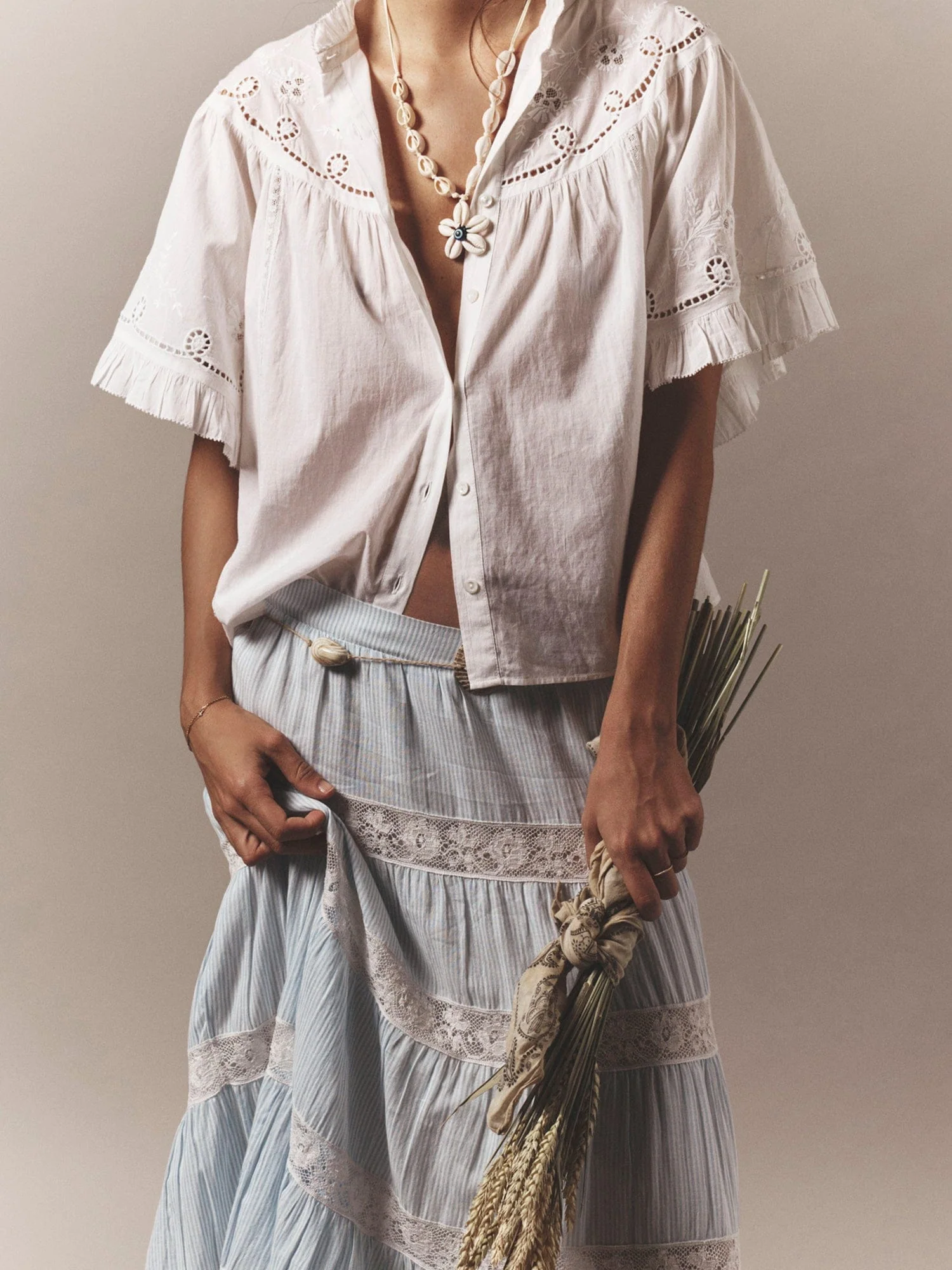 White Mae Shirt - Image 2