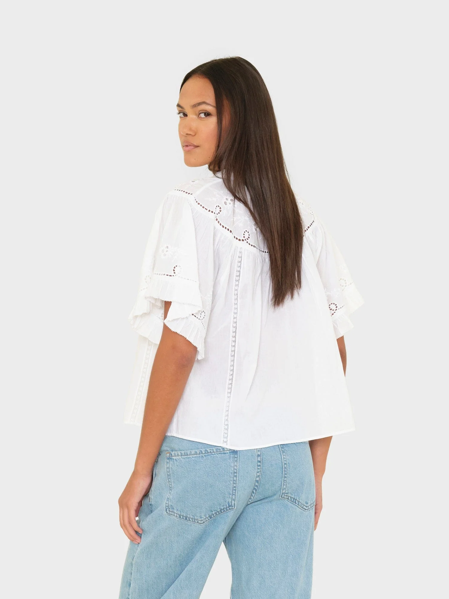 White Mae Shirt - Image 3