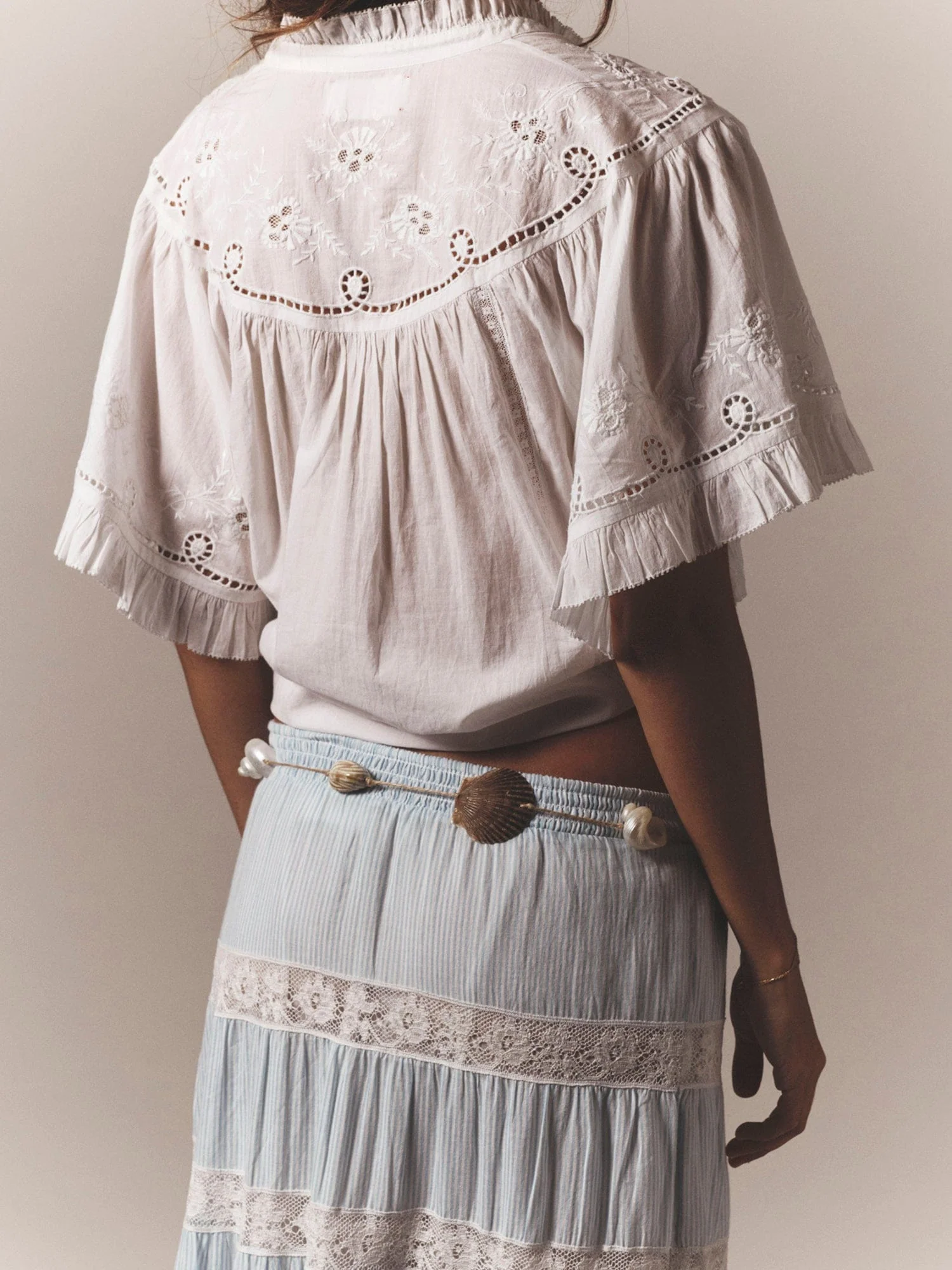 White Mae Shirt - Image 4