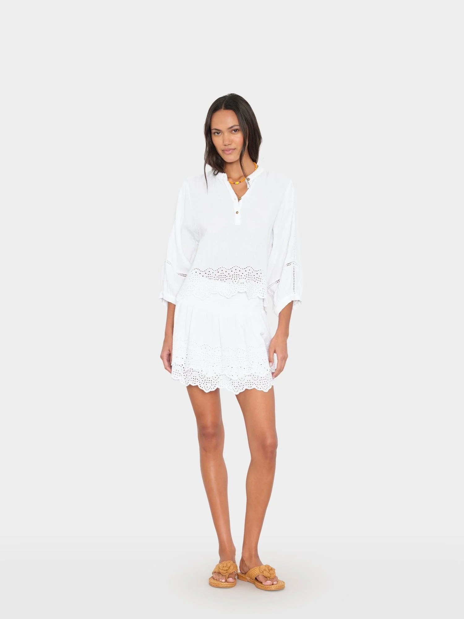 White Rima Skirt
