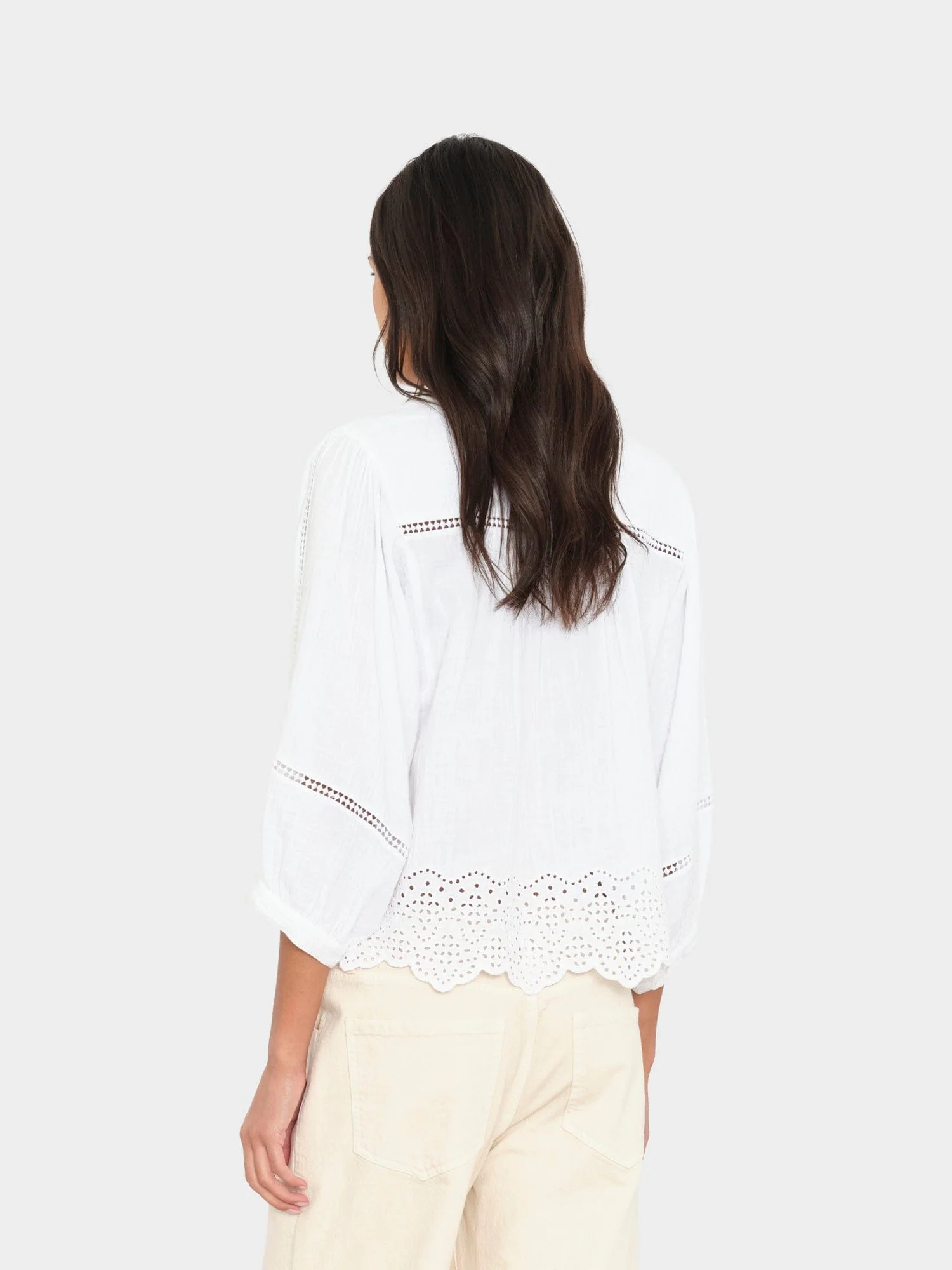 White Roxanna Top - Image 3