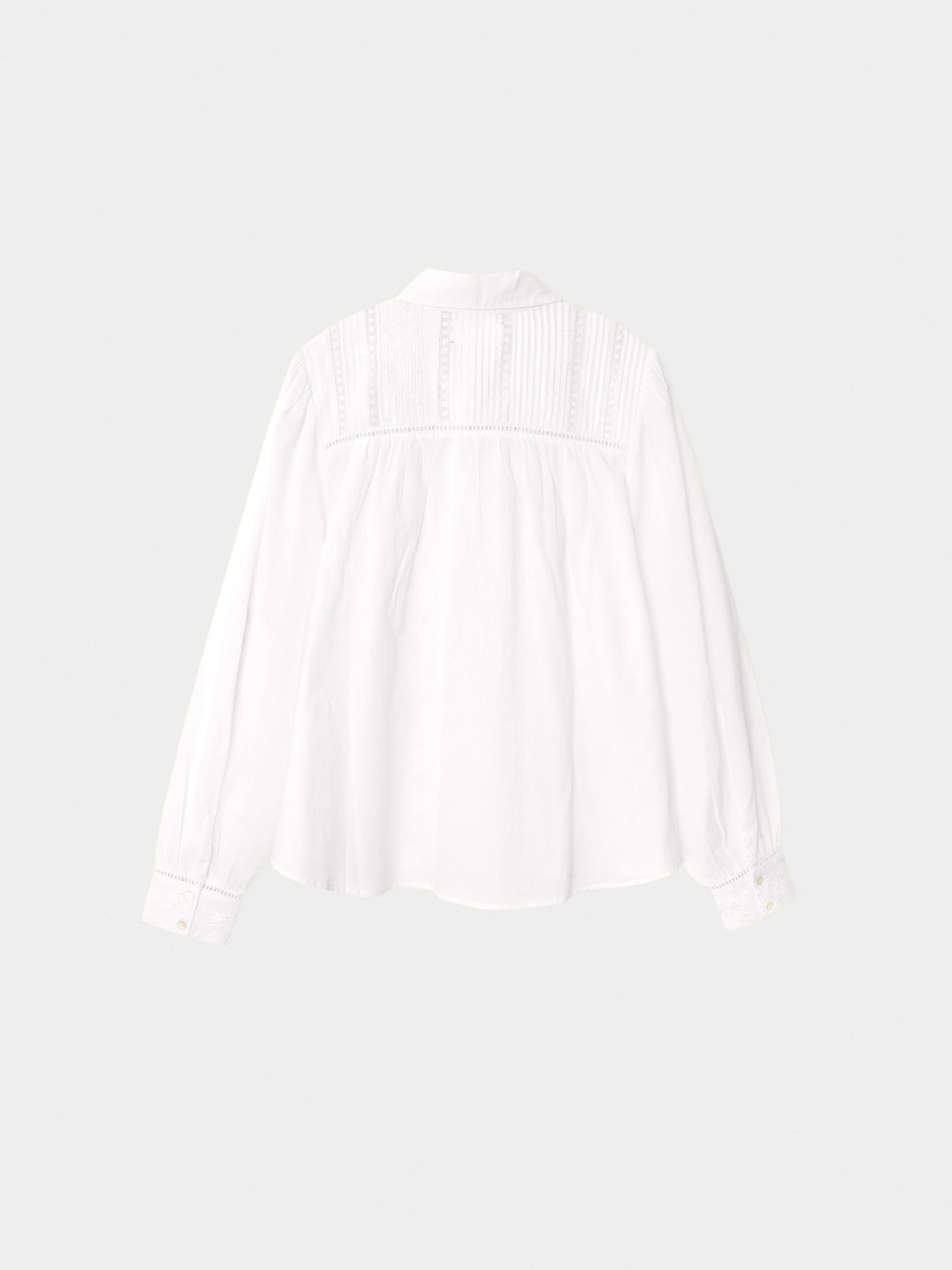 White Viviana Shirt - Image 4