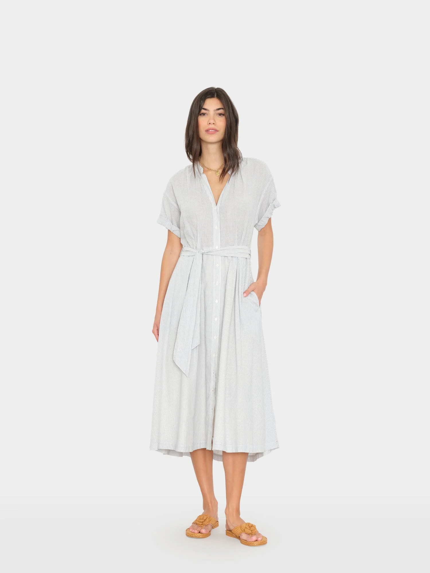 Windward Stripe Cate Dress