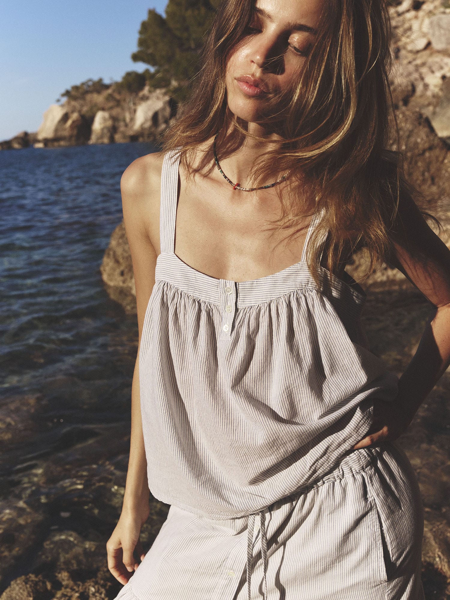 Windward Stripe Maryn Top - Image 2